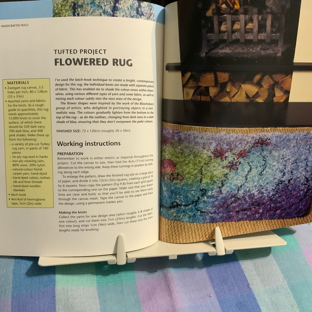 Handcrafted Rugs Instructional Craft Book - Picture 9 of 16